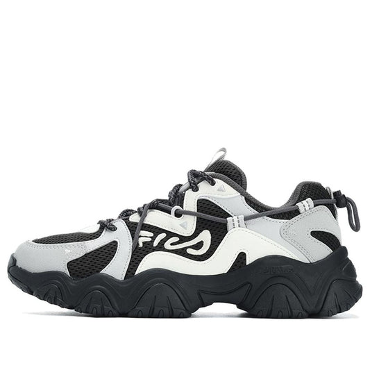 (WMNS) FILA Fluid 4 Sneakers 'Black Grey White' F12W332113FFC
