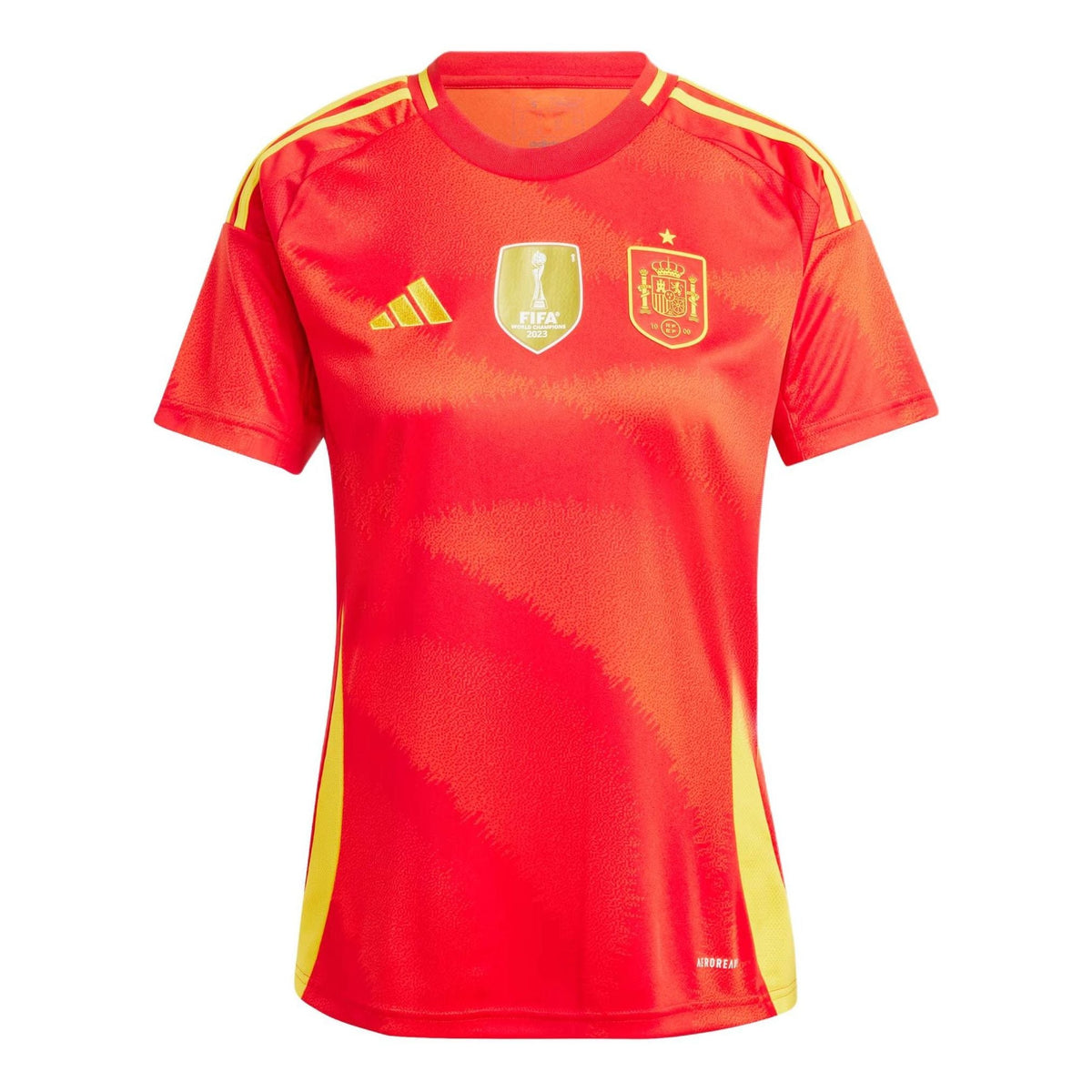 (WMNS) adidas Spain 24 Home Soccer Jersey Asia Sizing Asia Sizing 'Red' IP9352