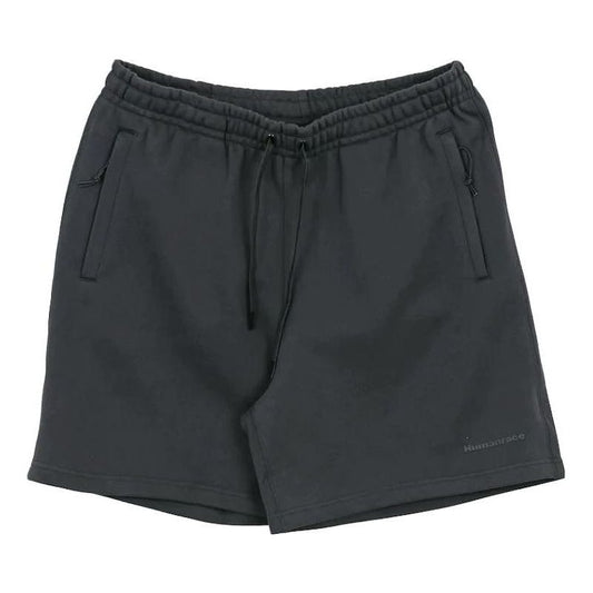 adidas x Pharrell Humanrace Logo Shorts 'Dark Grey' HS4824