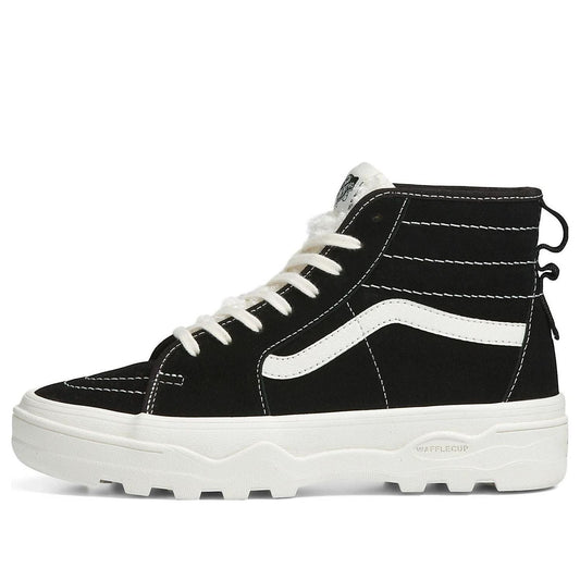 Vans SK8-HI Sherpa Suede Sentry 'Black White' VN0A4BVWBLK