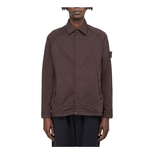 STONE ISLAND Ghost Overshirt 'Brown' 7315116F4-V0070