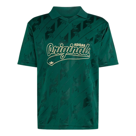 adidas Jacquard Jersey Asia Sizing 'Collegiate Green' KT4286