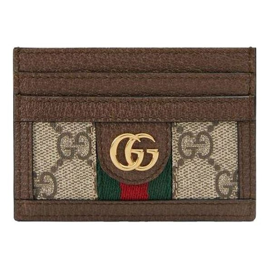 Gucci Ophidia GG Card Case 'Beige Ebony' 523159-96IWG-8745 - Gucci Professional Edition