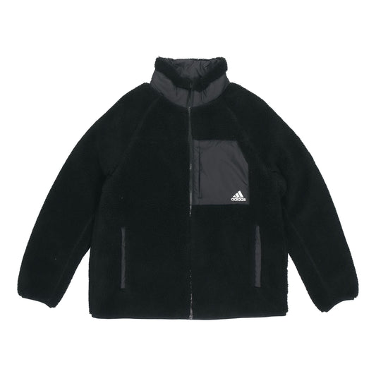 adidas Sherpa Reversible Jacket Asia Sizing 'Black' H20784