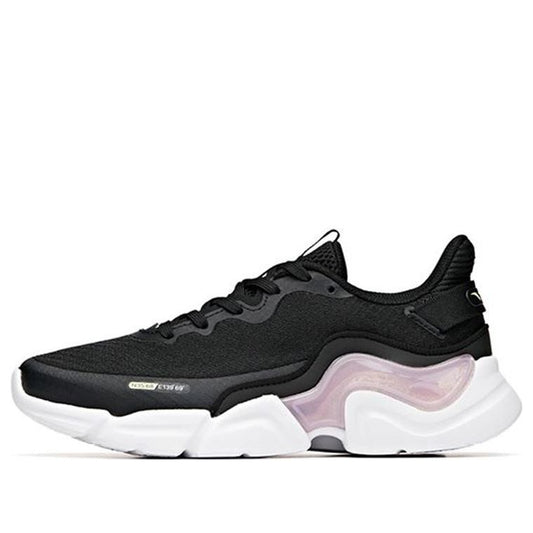 (WMNS) ANTA Running Series Sneakers 'Black Purple White' 122035565-1