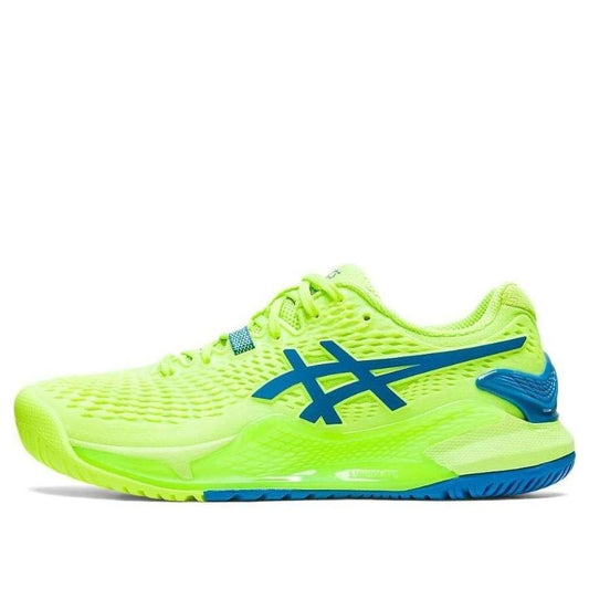 (WMNS) ASICS Gel Resolution 9 'Hazard Green' 1042A208-300
