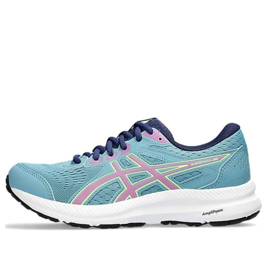 (WMNS) ASICS Gel-Contend 8 'Gris Blue Hot Pink' 1012B320-409