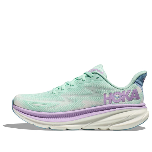 (WMNS) HOKA ONE ONE Clifton 9 Wide 'Ocean Lilac Mist' 1132211-SOLM