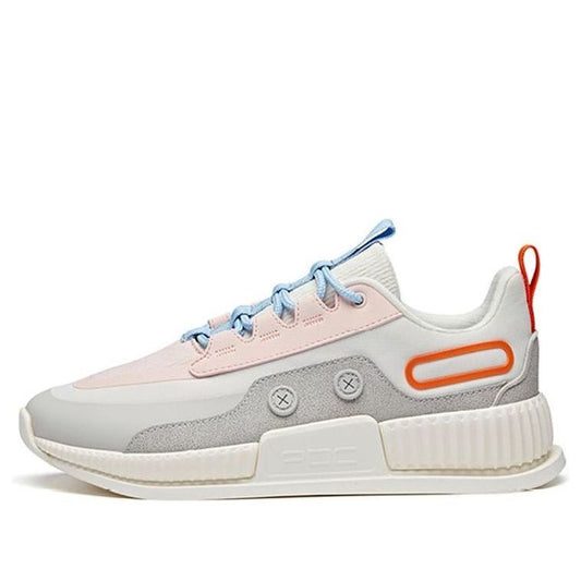 (WMNS) ANTA Life Series Sneakers 'Refuse Mediocrity Grey White' 122018888-1