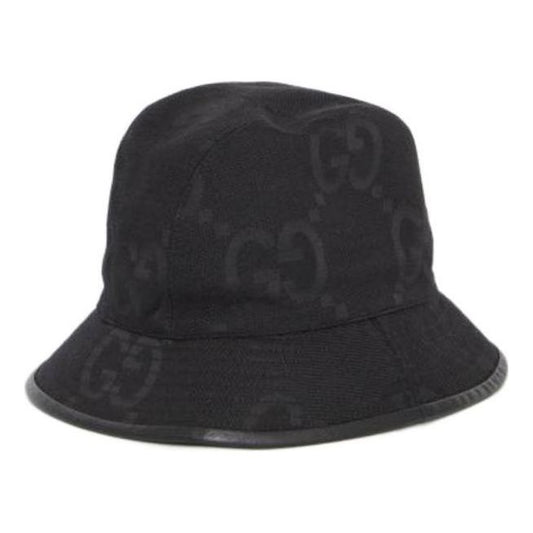 Gucci Jumbo GG Bucket Hat 'Black' 7275634HAVS1060