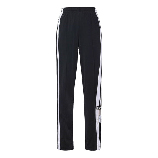 (WMNS) adidas Adibreak Track Pants Asia Sizing 'Black White' CV8276