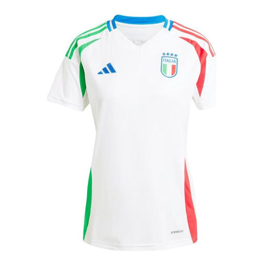 (WMNS) adidas Italy 24 Away Jersey Asia Sizing Asia Sizing 'White' IQ0489