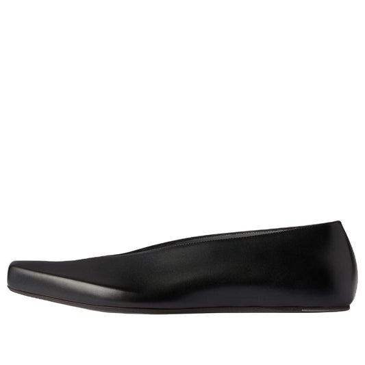 (WMNS) Balenciaga Duchesse Ballerina Flat 'Black' 869870WCEX01000