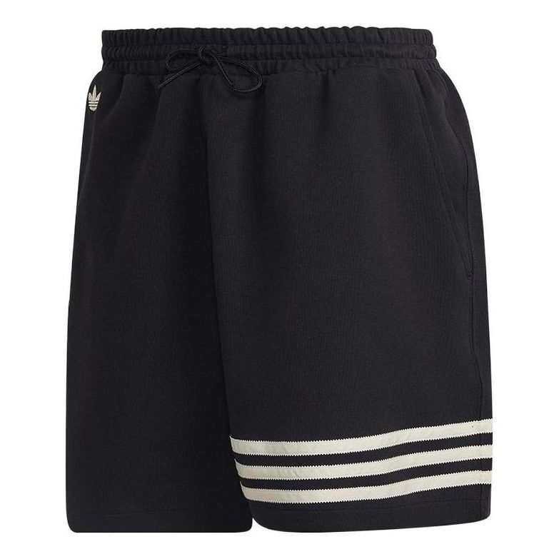 adidas Shorts Asia Sizing 'Black White' HN6594