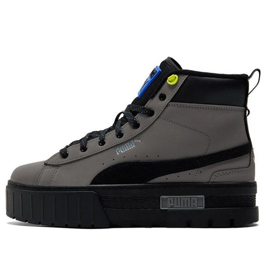 (WMNS) PUMA Mayze Mid Wtr Sneakers Black 381888-02