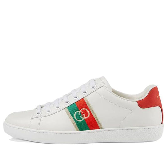 (WMNS) Gucci Ace 'Interlocking G - White' 645767-1XGM0-9063
