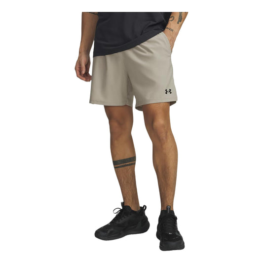 Under Armour UA Vanish Woven 2.0 6" Shorts Asia Sizing 'Timberwolf Taupe Black' 6009865-203 - Under Armour Professional Edition