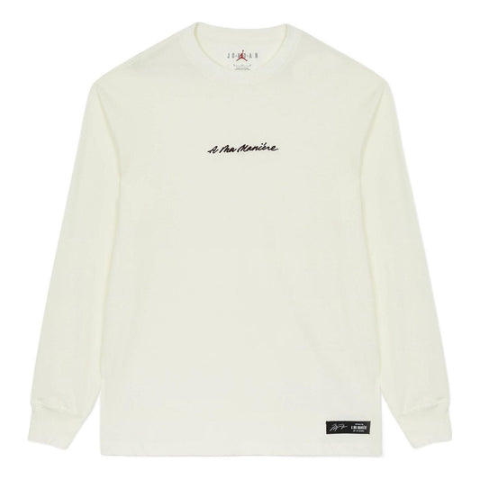 Air Jordan x A Ma Maniere Long Sleeves T-Shirt 'Beige' DJ9758-133