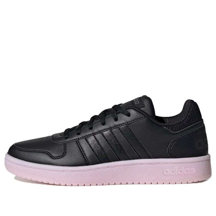 (WMNS) adidas Hoops 2.0 'Black Purple' EE7895