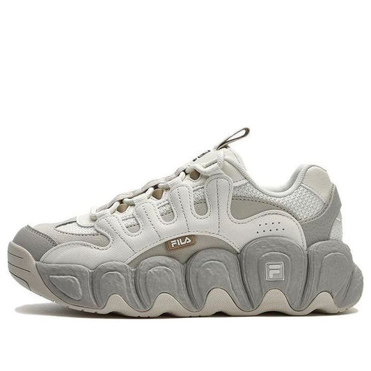(WMNS) FILA CROISSANT Chunky Sneakers 'White Grey' F12W342123FTO