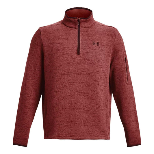 Under Armour Specialist 1/4 Zip Fleece Pullover 'Red' 1380271-688