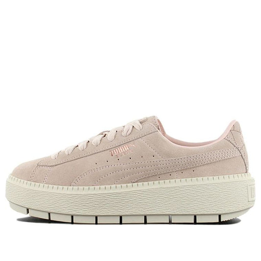 (WMNS) PUMA Suede Platform Trace Cipria 367465-02