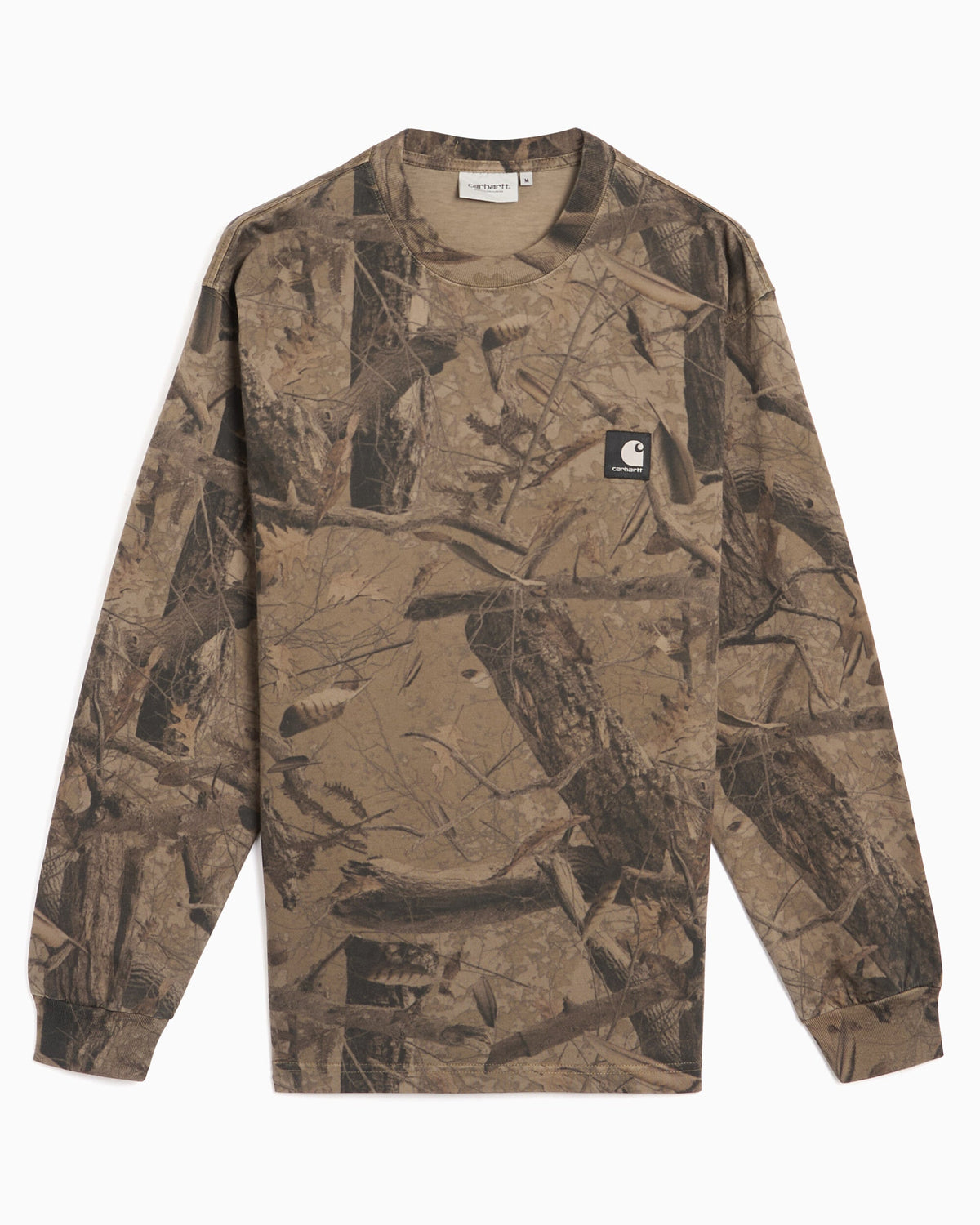 Camiseta camuflaje Relaxed de manga larga Carhartt WIP Feather Tree para hombre