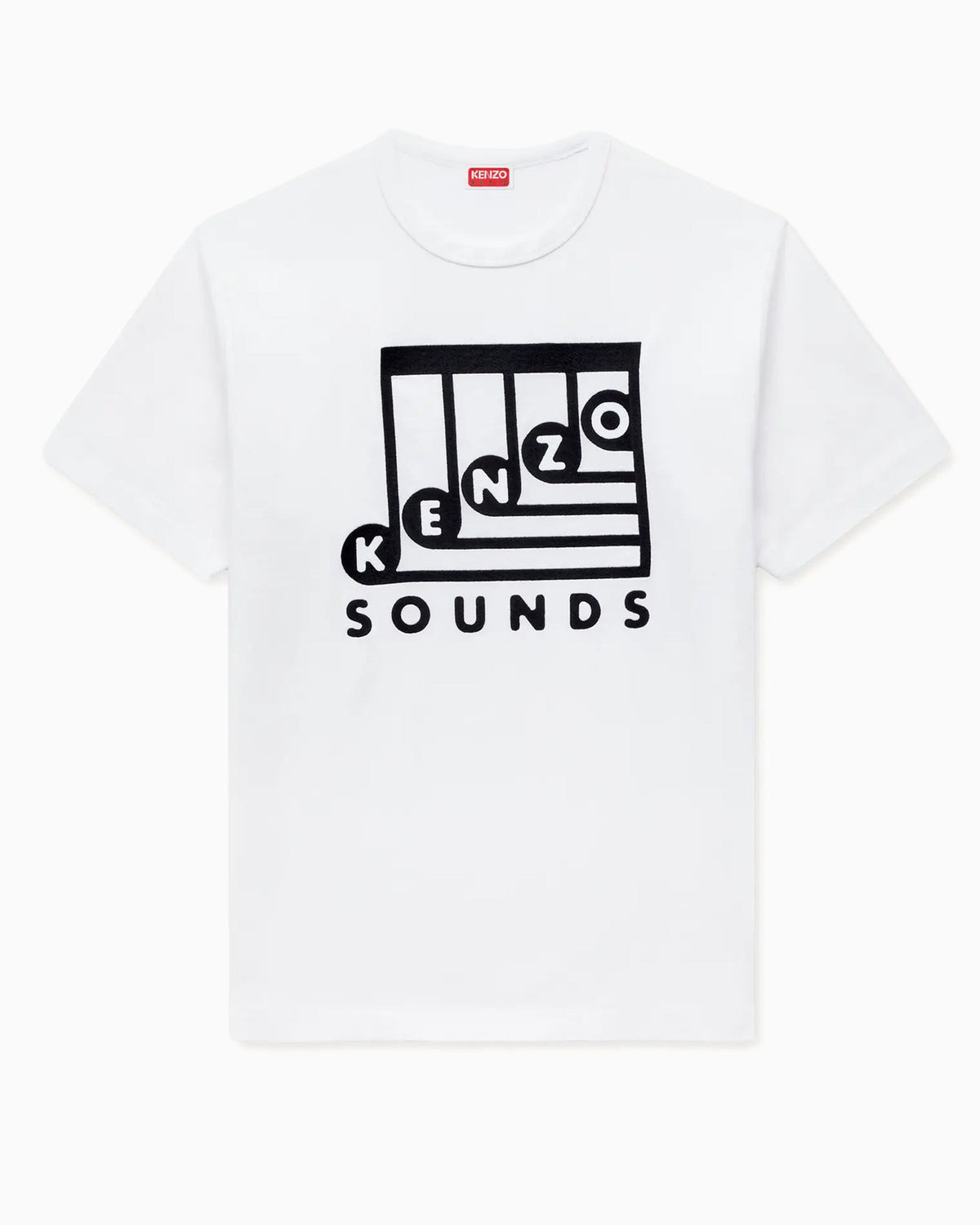 Camiseta bordado Kenzo Sounds para hombre